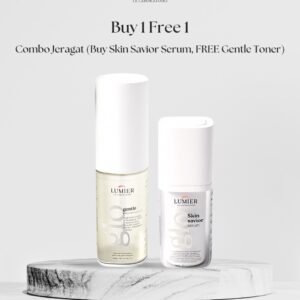 COMBO JERAGAT - SKIN SAVIOR SERUM FREE GENTLE TONER