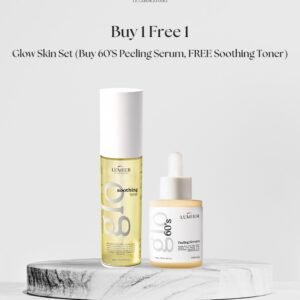 Glow Skin Set (Peeling Serum Free Soothing Toner)