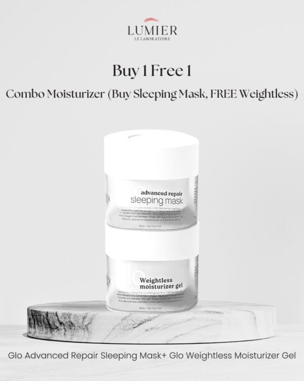 Combo Moisturizer (Sleeping Mask Free Weightless Gel)