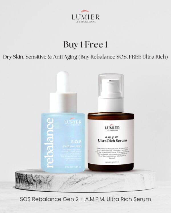 Dry Skin, Sensitive and Anti Aging ( Rebalance SOS Gen 2 FREE Ultra Rich )