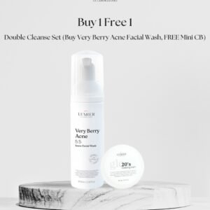 Very Berry Acne 5.5. Snow Facial Wash + Mini Cleansing Balm