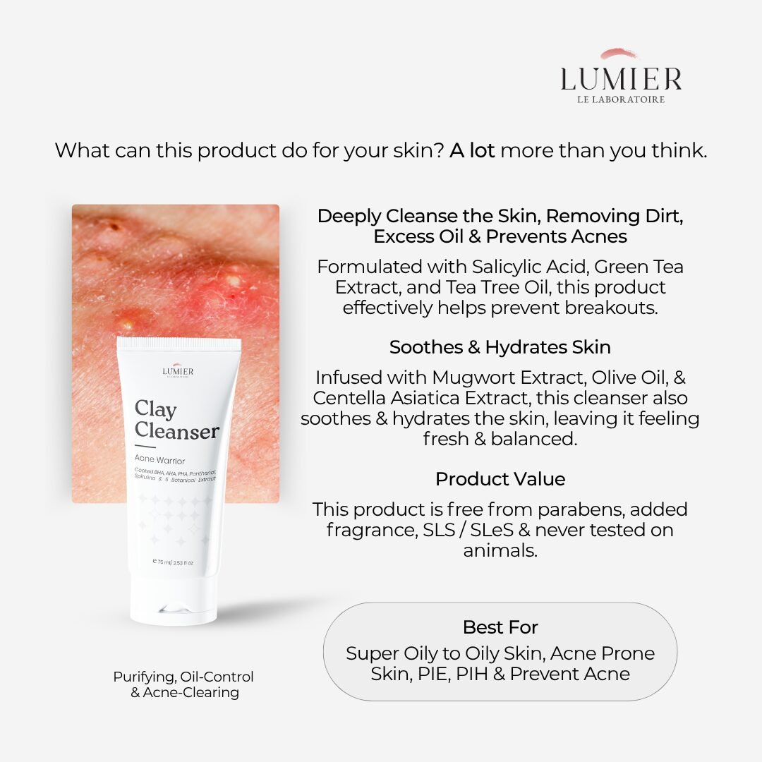 Clay Cleanser - Acne Warrior - Image 2