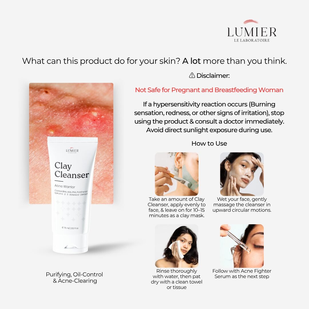 Clay Cleanser - Acne Warrior - Image 3
